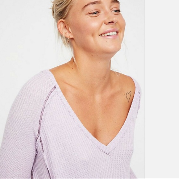 FREE PEOPLE Laguna Thermal Top. NWT - Picture 3 of 8